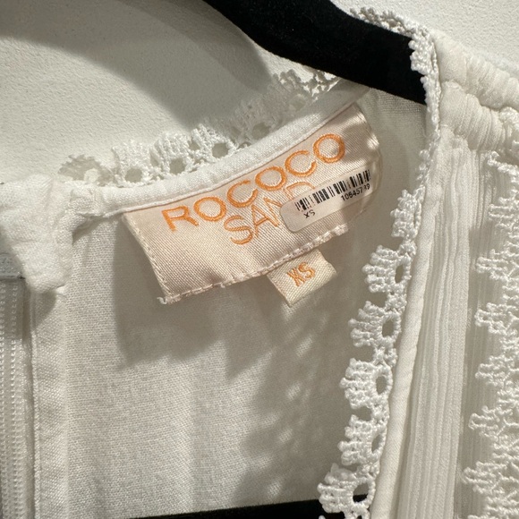 Rococo Sand white Tessa mini dress - Picture 5 of 7